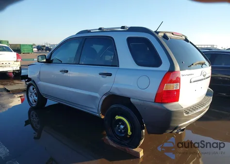 2007 Kia Sportage Lx V6 из США, поврежденный, VIN KNDJF723977411837